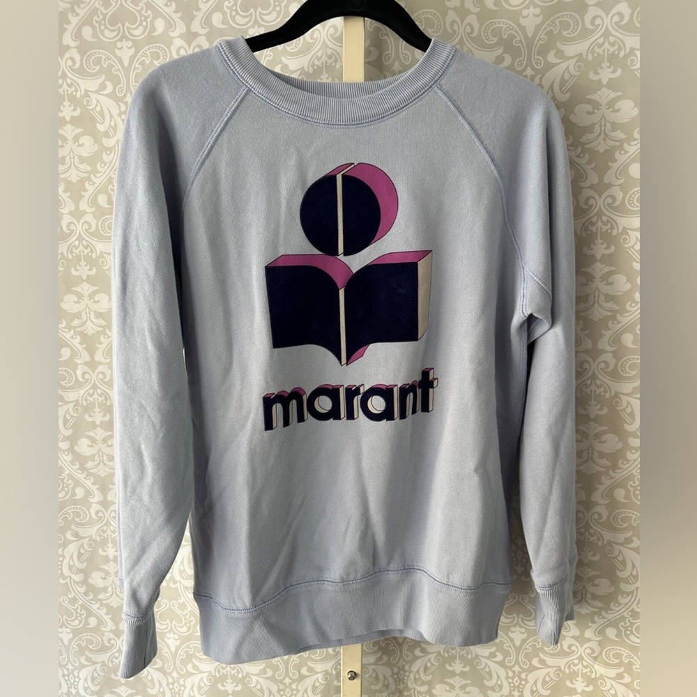 Marant Light Blue Sweatshirt Size Small